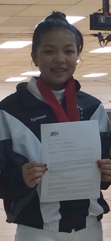 Sara travels to train at the Bucks County Academy of Fencing four times a week. She recently qualified to compete in the fencing Junior Olympics.