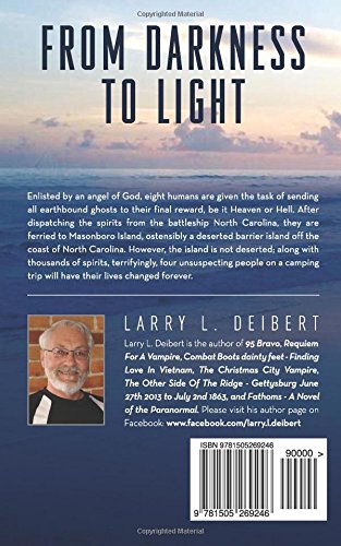 The back cover of "From Darkness to Light."