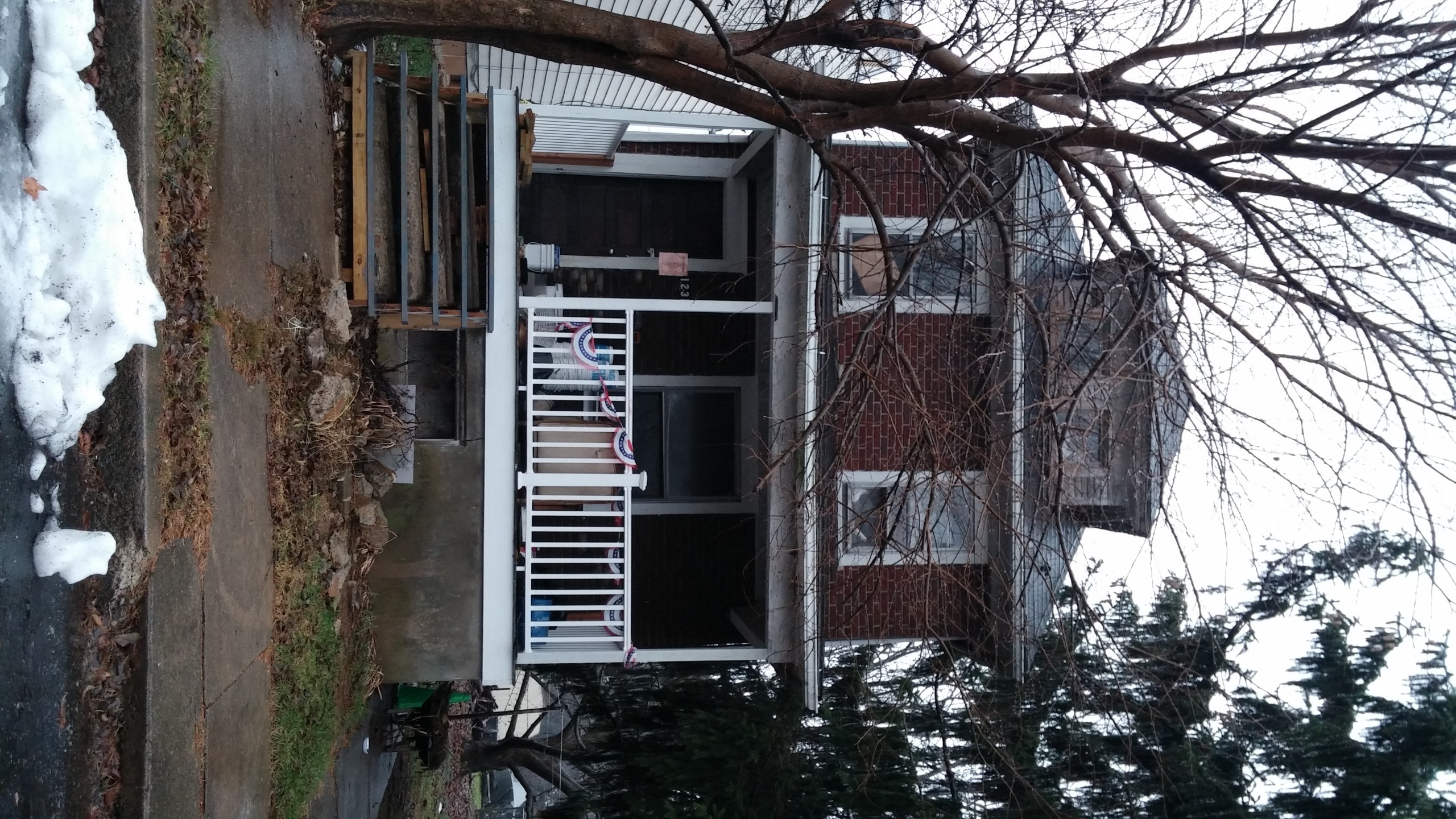 A home at 1231 Second Avenue, Hellertown (pictured) was broken into after it was condemned and recently sold at a sheriff's sale, borough council was told Monday.