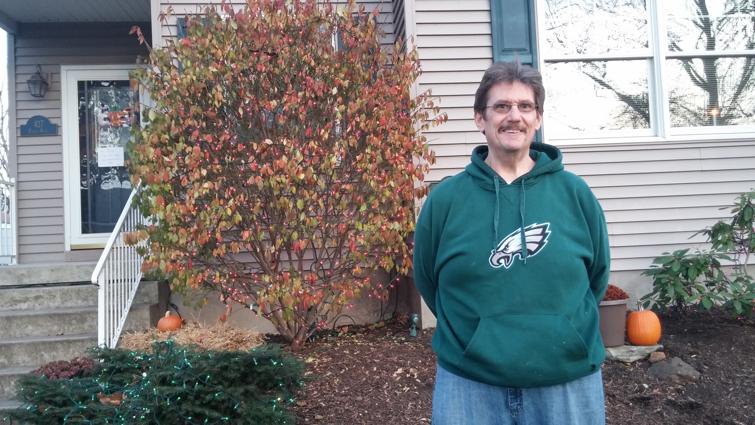 Hellertown resident Donald Mills takes pride in decorating his Birch Road home with thousands of Christmas lights each year. His home has been featured numerous times in Bill White's Morning Call column about the best light displays in the Lehigh Valley.