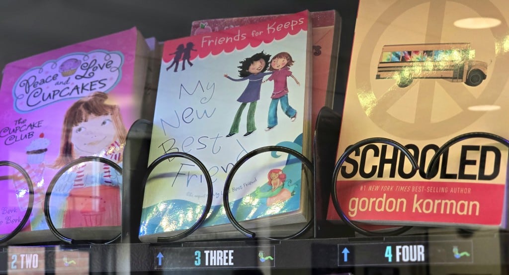 Springfield Elementary School Palisades Book Vending Machine