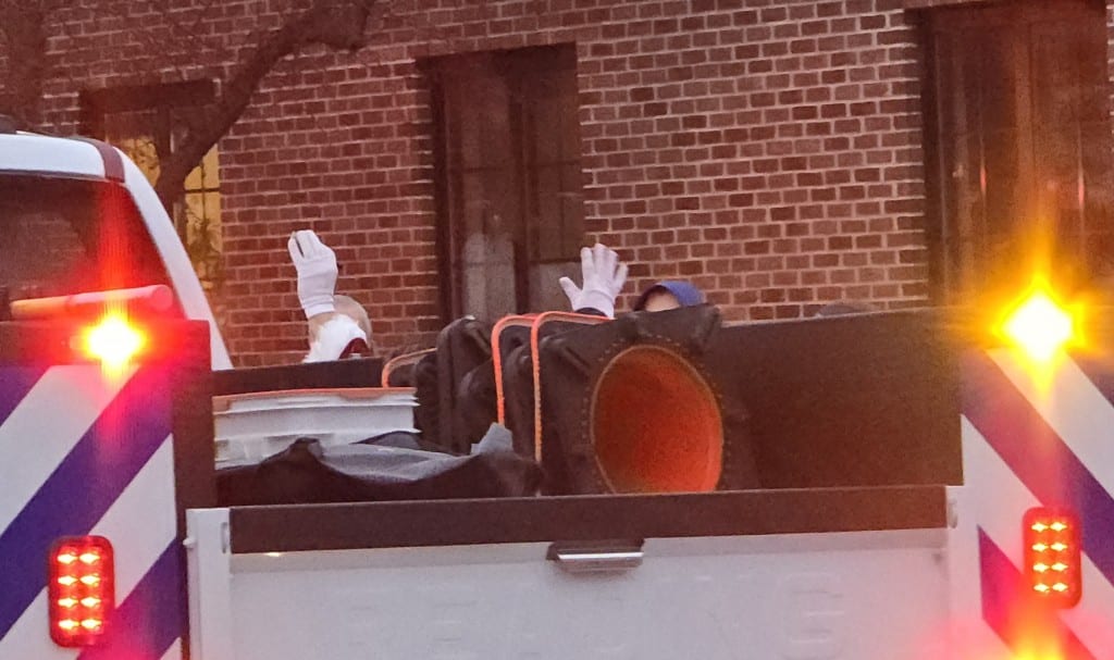 Fountain Hill Tree Lighting Santa