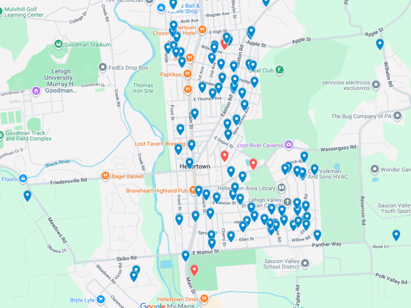 Yard Sale Map